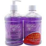 Ficha técnica e caractérísticas do produto Sabonete Líquido Hidratante Basic+ Care Lavanda 500ml+Refil