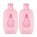 Ficha técnica e caractérísticas do produto Sabonete Líquido Johnsons Baby Hidratante Pink 200ml 2 Unidades