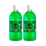 Ficha técnica e caractérísticas do produto 2 Sabonete Líquido Limpeza Fragrância Suave Erva Doce 1L Ikebana