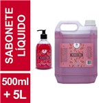 Ficha técnica e caractérísticas do produto Sabonete Líquido Melancia Viver Mais 500ml + Refil 5L