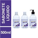 Ficha técnica e caractérísticas do produto Sabonete Líquido Neutro Viver Mais 500ml + 2un Refil 500ml