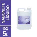 Ficha técnica e caractérísticas do produto Sabonete Líquido Neutro Viver Mais 5L Galão Kit 10un