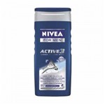 Ficha técnica e caractérísticas do produto Sabonete Líquido Nivea Active 3 For Men 250Ml