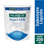 Ficha técnica e caractérísticas do produto Sabonete Líquido Palmolive Nutri-Milk Refil 200ml