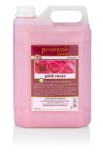 Sabonete Liquido Pink Rosas 5L para Mãos Banho Premisse