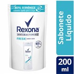 Ficha técnica e caractérísticas do produto Sabonete Liquido Rexona Antibacterial Fresh Refil 200ml - Un - - Asseptgel