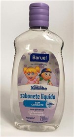 Ficha técnica e caractérísticas do produto Sabonete Líquido Sem Corante (210 Ml) - Turma da Xuxinha - Baruel