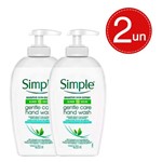 Sabonete Líquido Simple Hand Wash Antibacteriano Gentle Care 250ml Leve 2 Pague 1