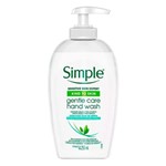 Ficha técnica e caractérísticas do produto Sabonete Líquido Simple Hand Wash Antibacteriano Gentle Care 250ml