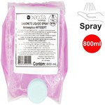 Ficha técnica e caractérísticas do produto Sabonete Líquido Spray Refil Eco Fácil com 800ml Antisséptico - Exaccta