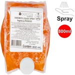 Sabonete Líquido Spray Refil Eco Fácil com 800ml Pêssego - Exaccta