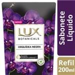 Ficha técnica e caractérísticas do produto Sabonete Líquido Lux Botanicals Orquídea Negra Refil 200ml