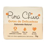 Ficha técnica e caractérísticas do produto Sabonete Natural Gotas de Delicadeza 70g – Pura Chuv