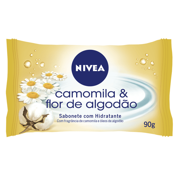 Ficha técnica e caractérísticas do produto Sabonete Nivea Bath Care Camomila e Flores de Algodão 90g