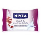 Ficha técnica e caractérísticas do produto Sabonete Nivea Bath Care Romã e Proteinas do Leite 90G