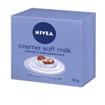 Sabonete Nivea Creme Soft Milk Barra 90g - Bdf Nivea Ltda