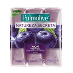 Ficha técnica e caractérísticas do produto Sabonete Palmolive Natureza Secreta Açaí 90g com 03 Unidades