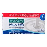Ficha técnica e caractérísticas do produto Sabonete Palmolive Nutri-Milk 85g 6 Unidades