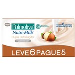 Sabonete Palmolive Nutrimilk Dupla Hidratação Leve 6 Pague 5 90G