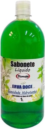 Sabonete Perfumado Erva Doce Hidratante 1 Litro Dismapp