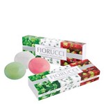 Ficha técnica e caractérísticas do produto Sabonete Perfumado Hortelã + Erva Doce + Morango Fiorruci - Kit 3x 90g