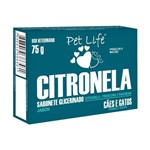 Ficha técnica e caractérísticas do produto Sabonete Pet Life Citronela para Cães e Gatos 75g