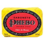 Ficha técnica e caractérísticas do produto Sabonete Phebo Granado Glicerinado Odor de Rosas 90g
