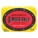 Ficha técnica e caractérísticas do produto Sabonete Phebo Odor de Rosas - 90g