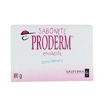 Ficha técnica e caractérísticas do produto Sabonete Proderm Sem Corante 80gr Galderma