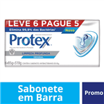 Ficha técnica e caractérísticas do produto Sabonete Protex Limpeza Profunda Original 85g Leve 6 Pague 5
