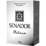 Ficha técnica e caractérísticas do produto Sabonete Senador Masculino 130g-cx Platinum SAB SENADOR MASC 130G-CX PLATINUM