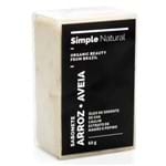 Sabonete Simple Organic Natural em Barra 1un