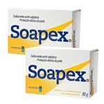 Sabonete Soapex 80g C/ 2 Unidades