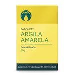 Ficha técnica e caractérísticas do produto Sabonete Vegetal Argila Amarela Pele Delicada 60g Cativa Natureza