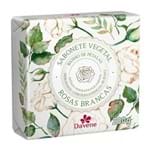 Ficha técnica e caractérísticas do produto Sabonete Vegetal Rosas Branca 200g – Davene