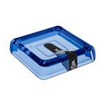 Ficha técnica e caractérísticas do produto Saboneteira Cube Azul - Azul