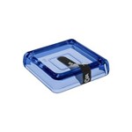 Ficha técnica e caractérísticas do produto Saboneteira Cube Azul