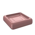Ficha técnica e caractérísticas do produto Saboneteira Cube Coza Rosa Malva