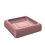 Ficha técnica e caractérísticas do produto Saboneteira Cube Rosa Coza
