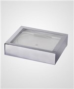 Ficha técnica e caractérísticas do produto Saboneteira de Vidro Perflex 12127510 Flaunt