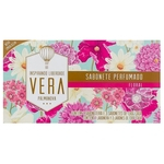 Ficha técnica e caractérísticas do produto Sabonetes Vera Floral Jasmim e Rosas Barra 130g 3 Unidades