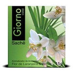 Ficha técnica e caractérísticas do produto Sachê Envelope Giorno Flor de Laranjeira e Vetiver 15gr - Giorno