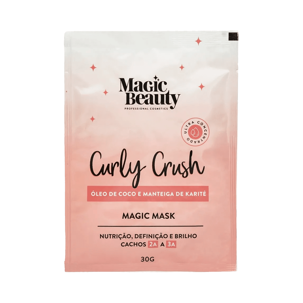 Ficha técnica e caractérísticas do produto Sachê Máscara Magic Beauty Curly Crush 30g