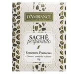 Ficha técnica e caractérísticas do produto Sachê Perfumado Dambiance para Sementes Francesas 10g