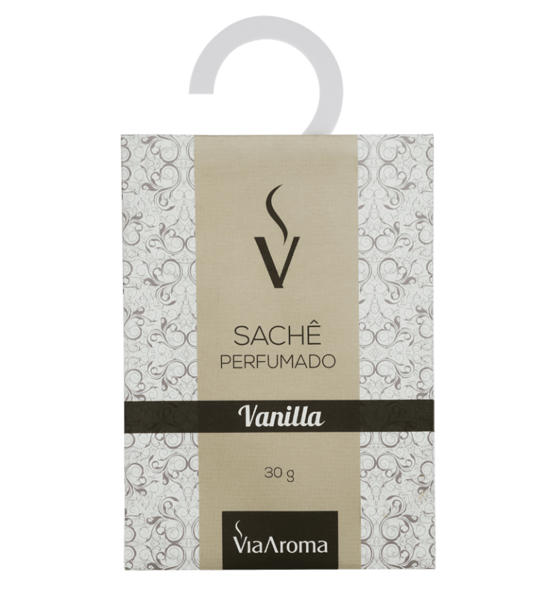 Ficha técnica e caractérísticas do produto Sachê Perfumado de Vanilla – Via Aroma – 30G