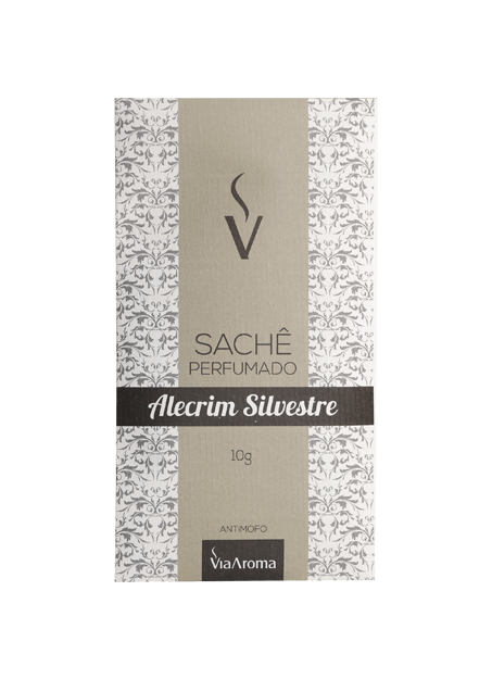 Ficha técnica e caractérísticas do produto Sachê Perfumado Via Aroma - Alecrim Silvestre 10G