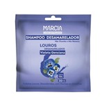 Sachê Shampoo Desamarelador Violeta Genciana 30ml - Márcia