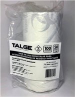 Ficha técnica e caractérísticas do produto Saco de Lixo Infectante 50 Litros Branco - Talge