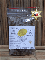 Ficha técnica e caractérísticas do produto Sais de Banho - Rosa Amarela & Anis Estrelado - 170G