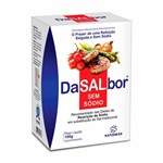 Ficha técnica e caractérísticas do produto Sal Sem Sódio DaSALBOR - Sanibras - 100grs